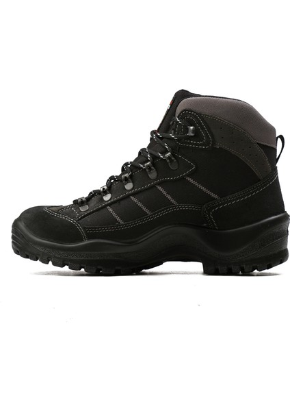 Unisex Gerçek Deri Waterproof Trekking Bot Ve Ayakkabısı 10606S26T Siyah