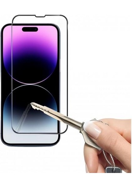 iPhone 15 Pro Max Uyumlu Super Warrior Vista Temperli Cam Ekran Koruyucu