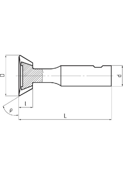 45°X20 mm Zps DIN1833A Hss Co5 Kırlangıç Freze fiyatları