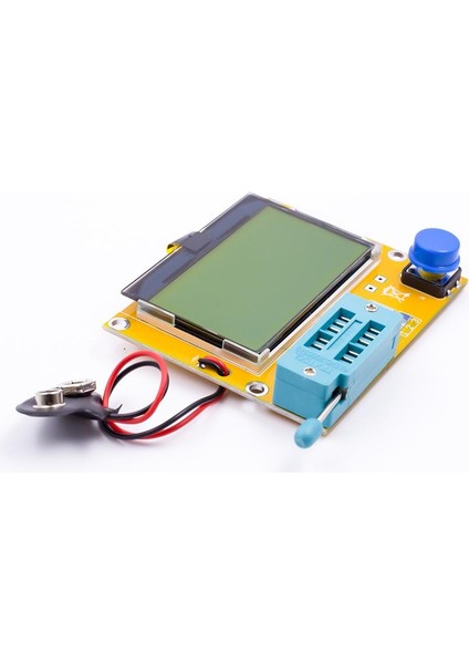 Batarya, Buton, Transistor, Capacitor LCR-T4 Grafiksel Test Cihazı