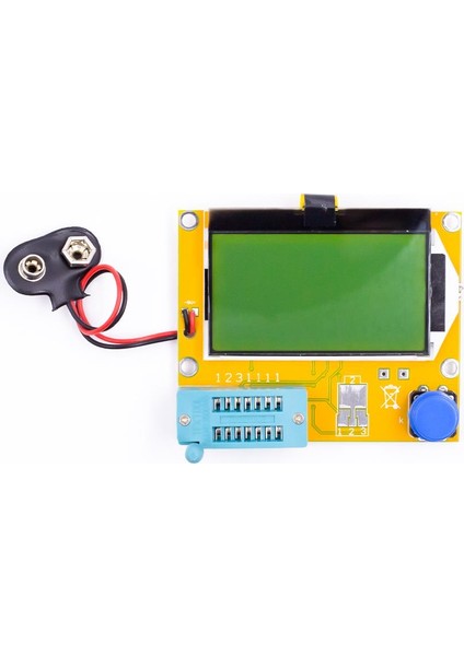 Batarya, Buton, Transistor, Capacitor LCR-T4 Grafiksel Test Cihazı