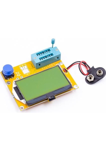 Batarya, Buton, Transistor, Capacitor LCR-T4 Grafiksel Test Cihazı
