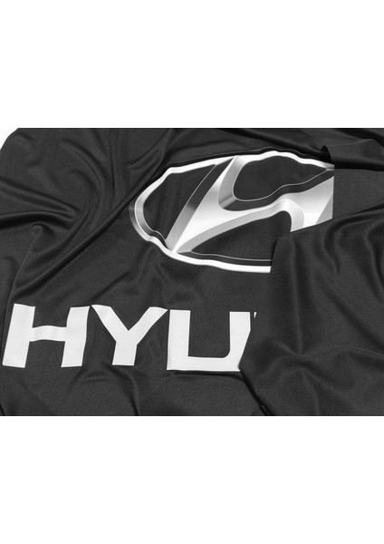 Hyundai Accent 3 Hatchback (2006-2010) Siyah Kumaş Garaj Brandası Penye Branda Örtü