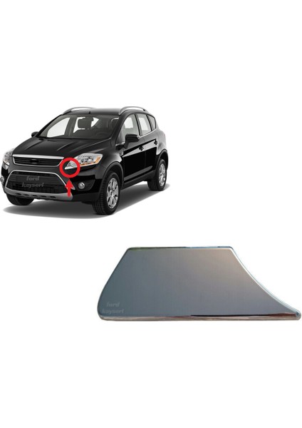 Ford Kuga Far Yıkama Fiskiye Kapağı Krom Nikelajlı Sol 2008-2011