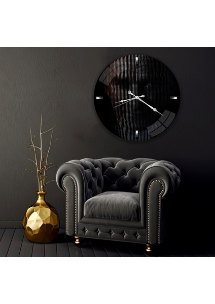 Atatürk Cam Saat - 60 cm modelleri