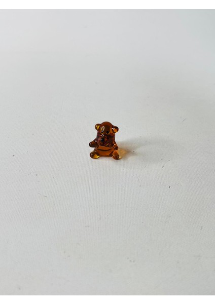 El Yapımı Mini Murano Cam Ayı Biblo A146-09