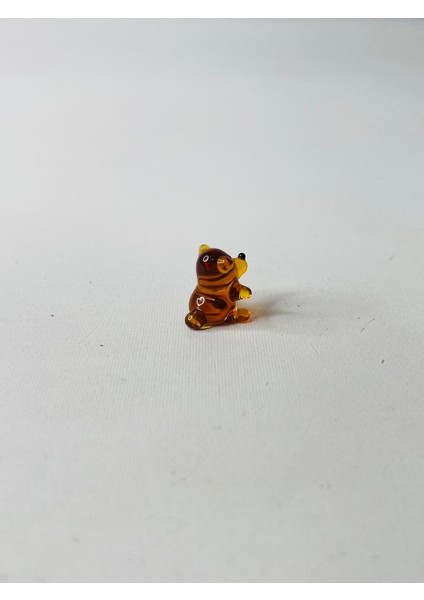 El Yapımı Mini Murano Cam Ayı Biblo A146-09