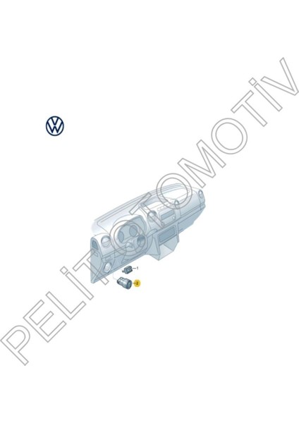 Pelit Otomotiv Tiguan  (2008 – 2018) Sis Far Anahtarı 3C8941431C