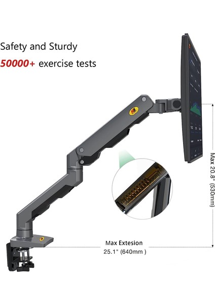 VT-G60 27-45INCH Monitör Standı