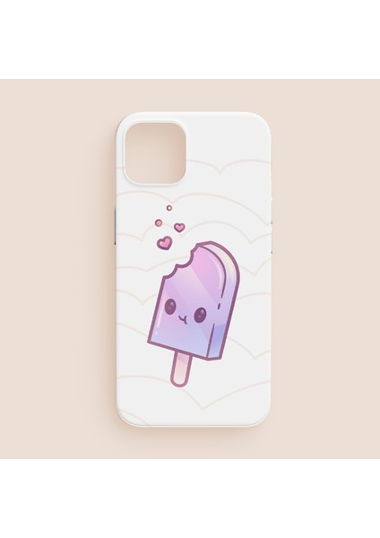 Ice Cream Tasarımlı iPhone 12 Telefon Kılıfı