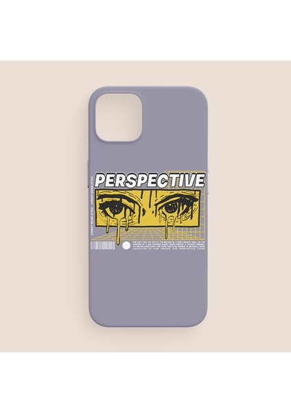 Perspective Yazılı Tasarım iPhone 12 Pro Max Telefon Kılıfı