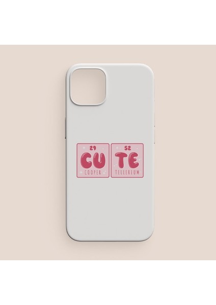 Chemical Cute Tasarımlı iPhone 13 Pro Max Telefon Kılıfı