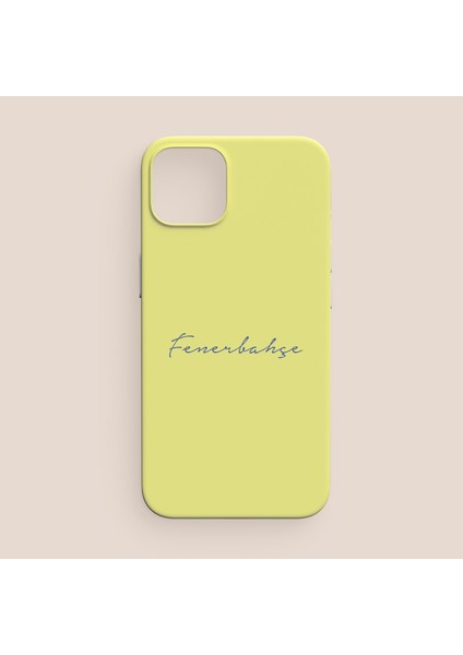 Fenerbahçe Yazılı Minimal Tasarımlı iPhone 11 Pro Telefon Kılıfı