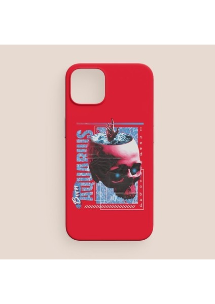Born Aquarus Yazılı Kova Burcu iPhone 12 Pro Max Telefon Kılıfı