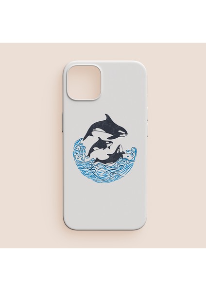 Balina Tasarımlı iPhone 13 Pro Telefon Kılıfı