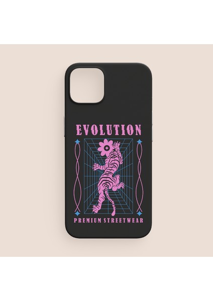 Evolution Yazılı iPhone 13 Pro Telefon Kılıfı