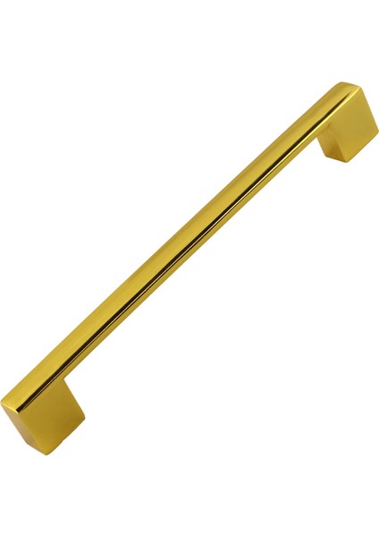 Mobilya Banyo Mutfak Dolabı Çekmece Dolap Kapak Kulpu Kulbu Gold Altın 160 mm Metal Kulp