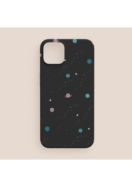 Gezegenler Tasarımlı iPhone 11 Telefon Kılıfı