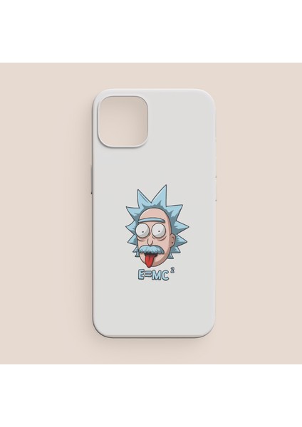 Einstein Rick Tasarımlı iPhone 11 Telefon Kılıfı