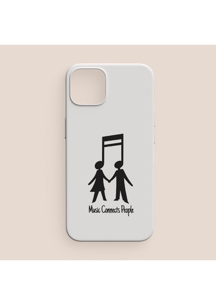 Music Connects People Temalı iPhone 12 Pro Telefon Kılıfı