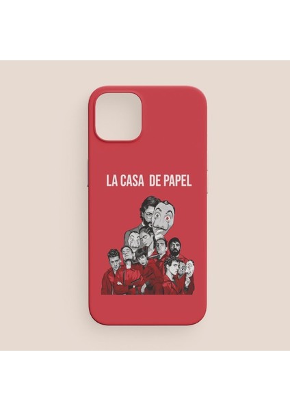 La Casa De Papel Ekibi Tasarımlı iPhone 13 Telefon Kılıfı