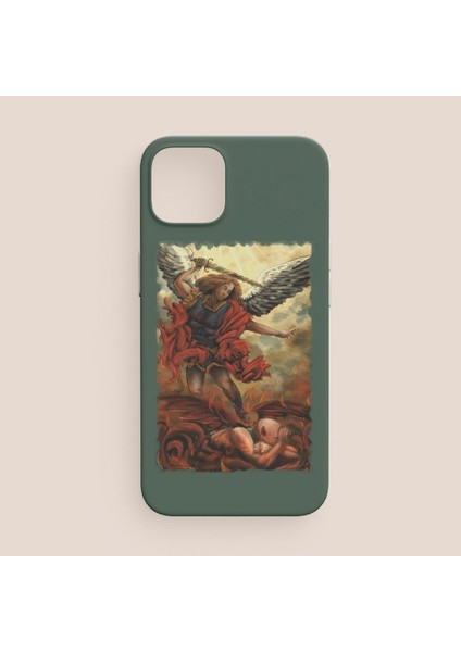 Melek Tasarımlı iPhone 11 Telefon Kılıfı