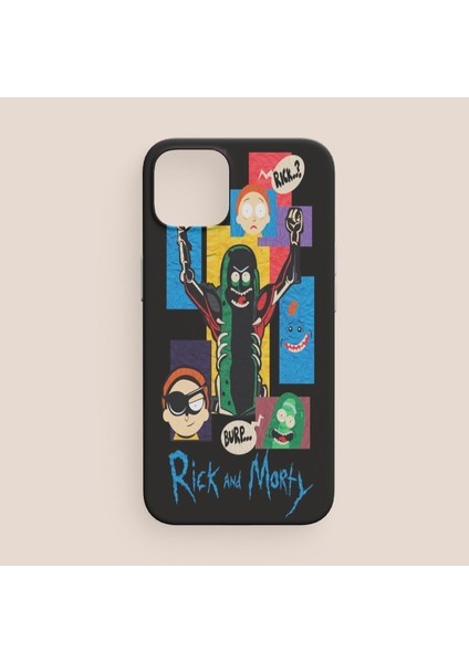 Pickle Rick Rick ve Morty Tasarımlı iPhone 13 Telefon Kılıfı