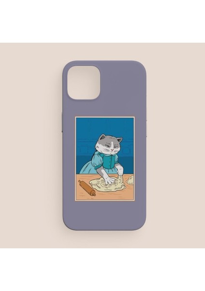Cat Mom Tasarımlı iPhone 13 Pro Telefon Kılıfı