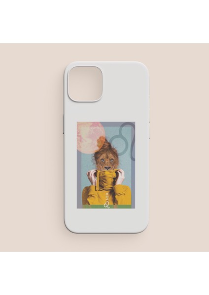 Aslan Kişiliğim Tasarımlı iPhone 12 Telefon Kılıfı