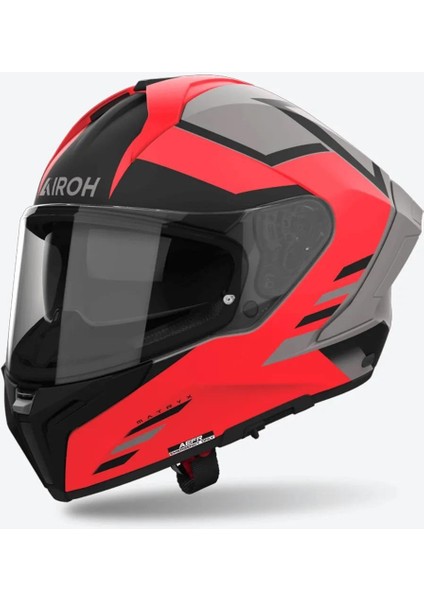 Aıroh Matryx Thron Orange Matt Kask