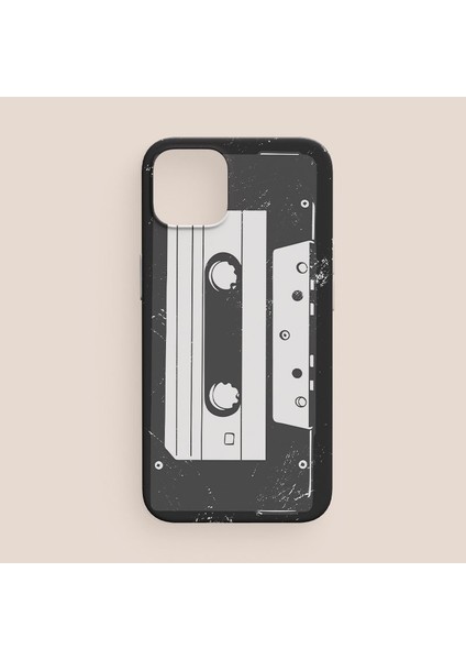 Retro Kaset Tasarımlı iPhone 11 Pro Max Telefon Kılıfı