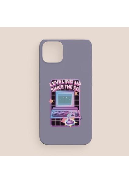 Retro Computer iPhone 12 Telefon Kılıfı