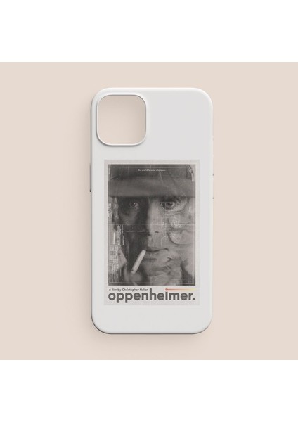 Oppenheimer Filmi Tasarımlı iPhone 13 Telefon Kılıfı