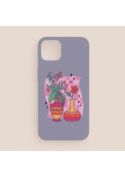 Colorful Flowers Tasarımlı iPhone 13 Pro Max Telefon Kılıfı