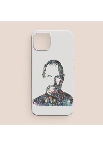 Steve Jobs Tasarımlı iPhone 13 Pro Max Telefon Kılıfı