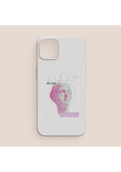 Başak Burcu Heykel Detaylı iPhone 13 Pro Max Telefon Kılıfı