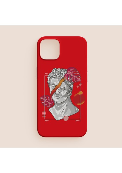 Ikiye Ayrılmış Heykel Tasarımlı iPhone 13 Pro Telefon Kılıfı