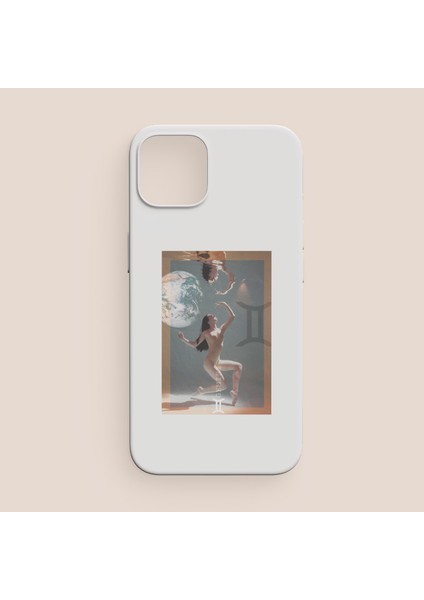 Ikizler Burcu Sudaki Yansıma Tasarımlı iPhone 11 Pro Max Telefon Kılıfı