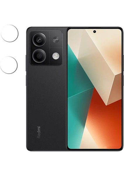 Xiaomi Redmi Note 13 / Note 13 Pro Global Kamera Camı Lens Koruyucu Nano Esnek Film - AL3400