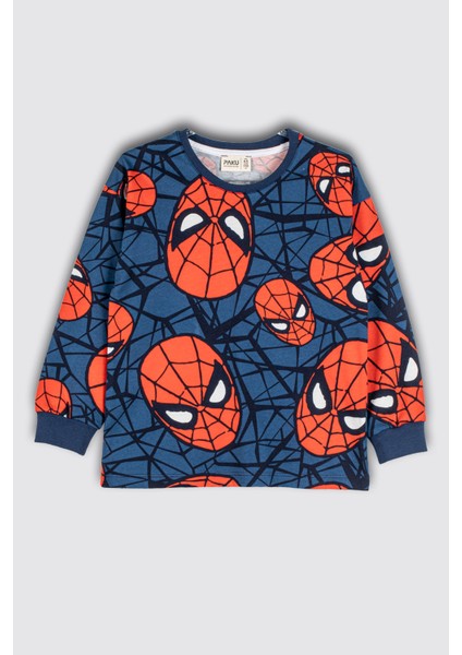 Süper Kahraman Örümcek Adam Desenli Pamuk Erkek Çocuk Pijama Takımı fiyatları