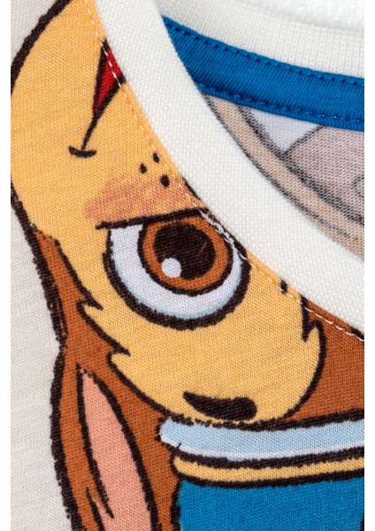 Mutlu Paw Patrol Desenli Pamuk Çocuk Pijama Takımı fırsatları