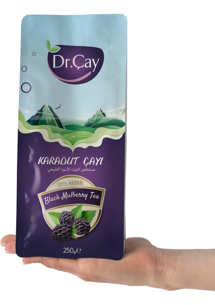 Gerçek Meyve Parçacıklı Karadut Çayı 250 gr