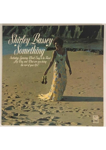 Shirley Bassey Something Lp Plak (Orjinal 1970 Alman Baskı)