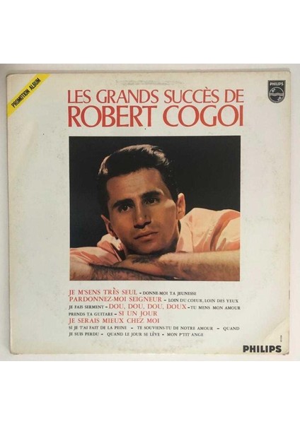 Robert Cogoi Les Grands Succès De Robert Cogoi Lp Plak (Orjinal 1977 Hollanda Baskı)