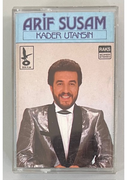 Arif Susam Kader Utansın Kağıt Baskı Kaset (Orjinal Dönem Baskı)