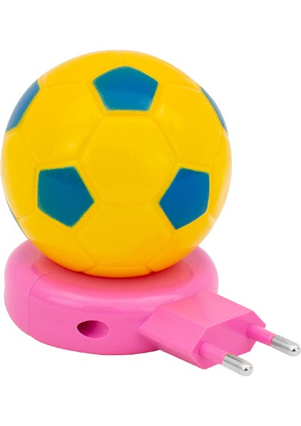 Powermaster PM-4451 Çocuk Odası Gece Lambası Taraftar Takım Futbol Priz Tipi 50000 Saat Lamba Ömrü