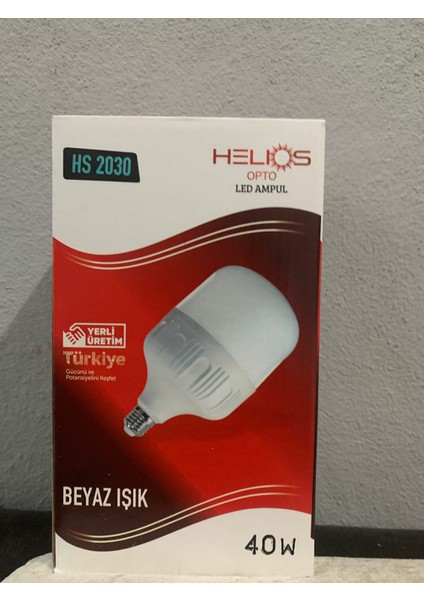 40 w torç ampül beyaz