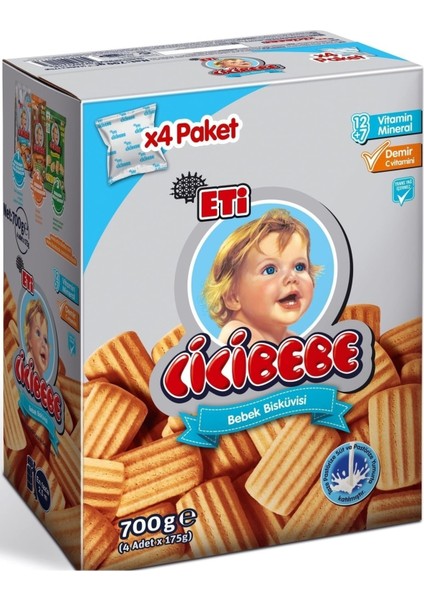 Cicibebe Bebek Bisküvisi 700 gr