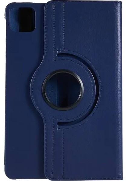 Xiaomi Redmi Pad 6 Inç Için Dönerli Standlı Suni Deri Kapaklı Kılıf