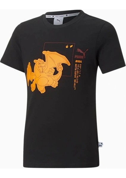 Siyah Erkek Çocuk T-Shirt 53642901 Puma x Pokemon Tee fiyatları